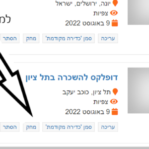 עריכת דירה